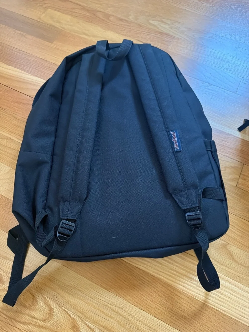 Jansport cherry backpack and lunch bag